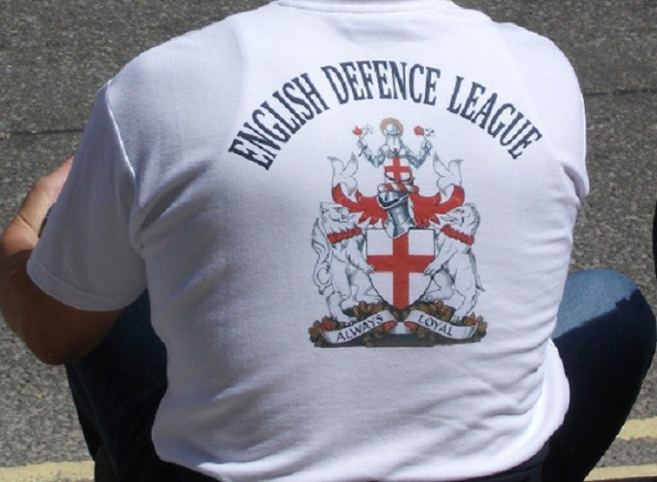 Shaun Havelin said he "wanted to die" in EDL garment PIC: IBTimes UK