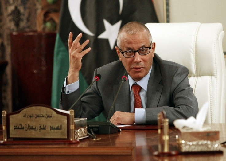 Libya’s Prime Minister Ali Zeidan