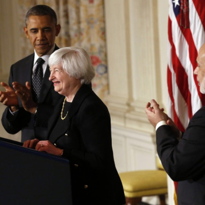 Barack Obama, Janet Yellen, Ben Bernanke