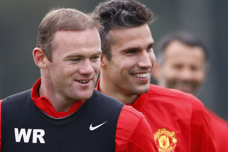Wayne Rooney and Cristiano Ronaldo