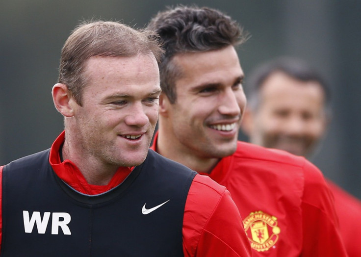 Wayne Rooney and Cristiano Ronaldo