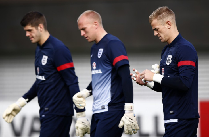 Fraser Forster, John Ruddy and Joe Hart