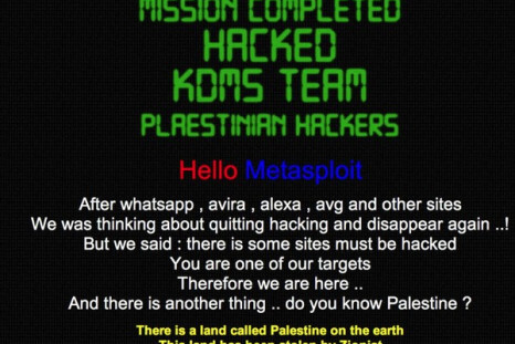 Metasploit Hacked Using a Fax