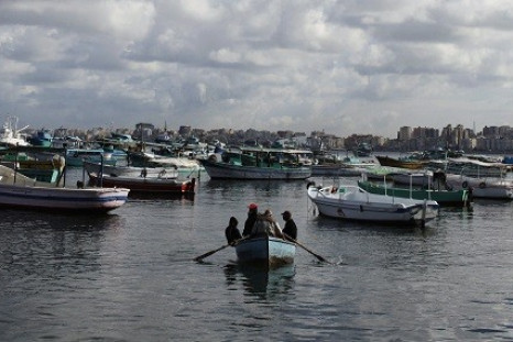 The boat sank off the Egyptian coastal city of Alexandria (Reuters)