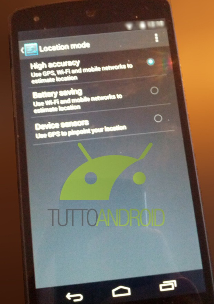 New Nexus 5 Running Android 4.4 KitKat Screenshots Leaked Online [PHOTOS]