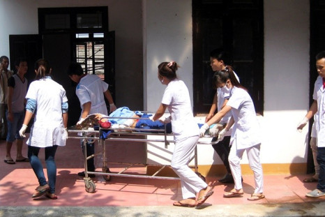 Victim of Vietnamese firework explosion