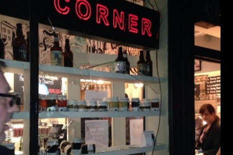 Piebury Corner after attack by Napoli fans near Arsenal stadium PIC: Twitter