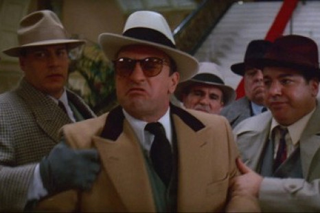 Robert de Niro as Al Capone in the Untouchables