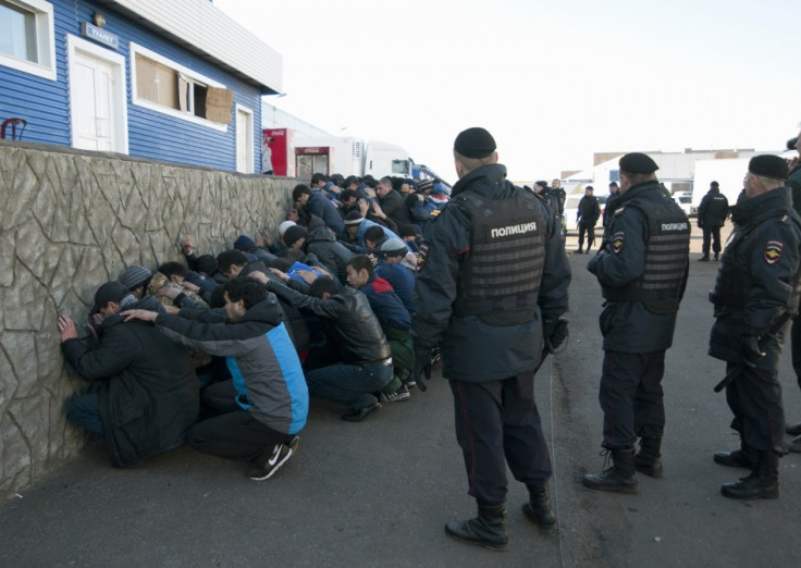 Muslims Moscow vegetable warehouse