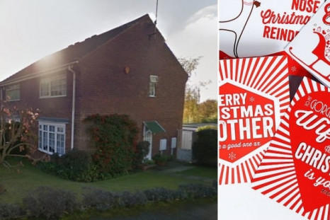 Christmas cards were apparently sent by the Wycherleys from their house in Forest Town, Notts, where two bodies were found PIC: Google