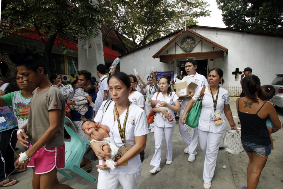 Philippines quake hospital
