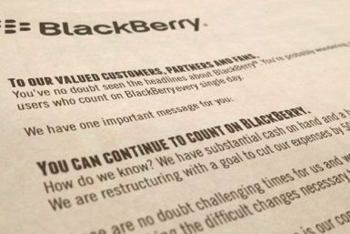 BlackBerry Open Letter to Customers