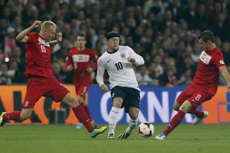 Polish fans crowded in to Wembley but England ran out victors on a night of 36 arrests PIC: Reuters