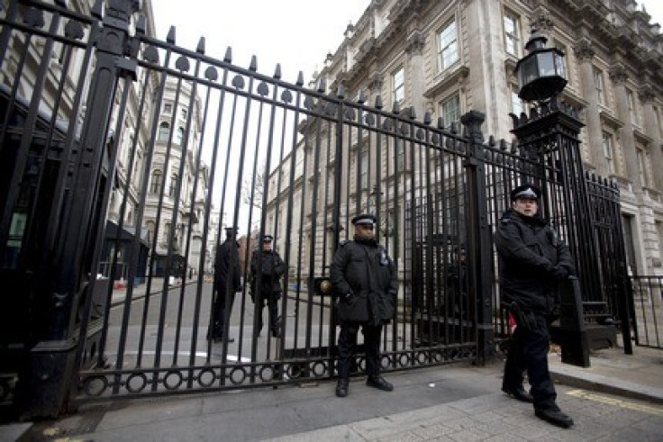 Downing Street main gates