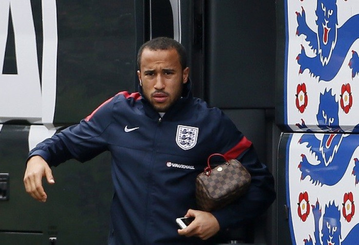 Andros Townsend impressed for England against Poland PIC: Reuters