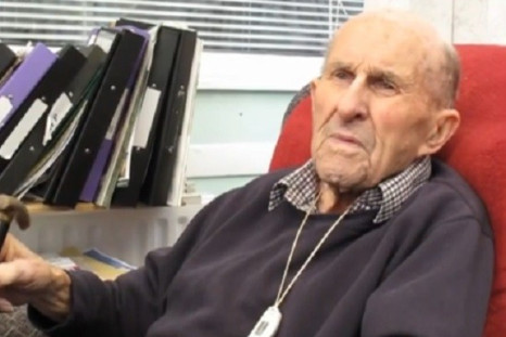 Jack Hake, who is set for skydive with wife's urn at 93 PIC: Bournemouth Echo