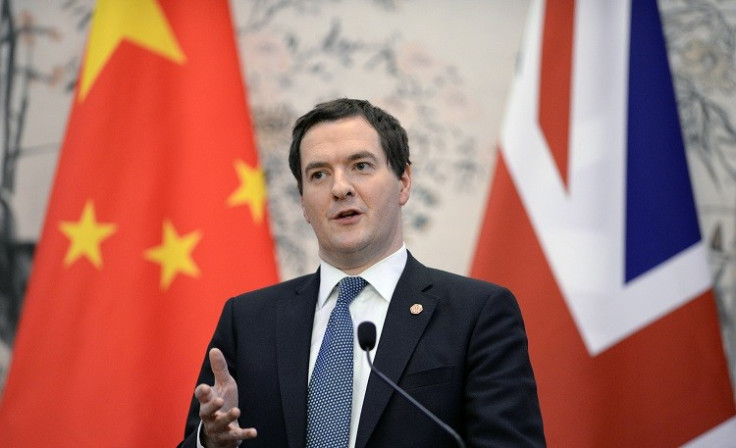 Britain's Chancellor of the Exchequer George Osborne talks during a press briefing at the Diaoyutai Guesthouse in Beijing (Photo: Reuters)
