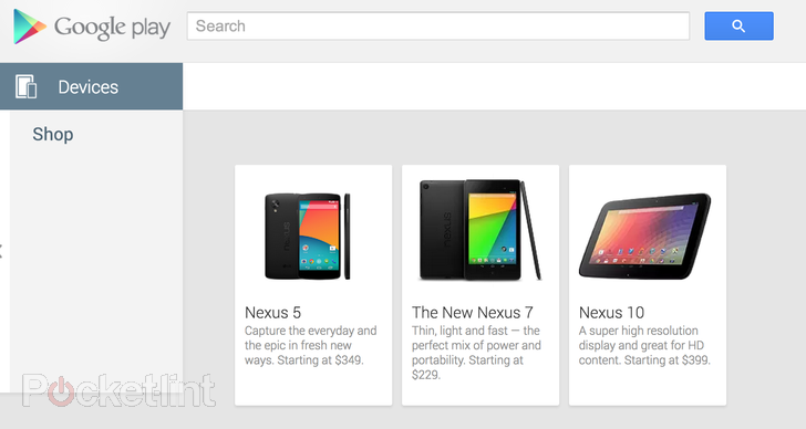 Google Nexus 5 on Sale in Play Store