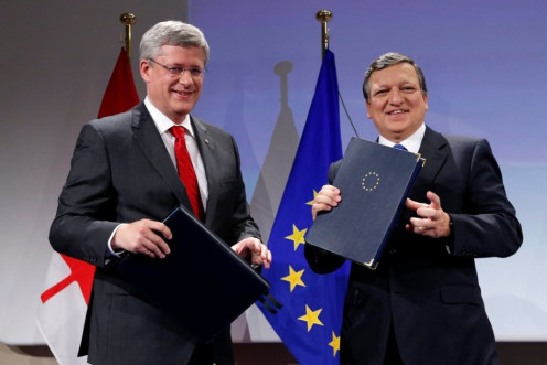 EU Inks Free Trade Agreement with Canada
