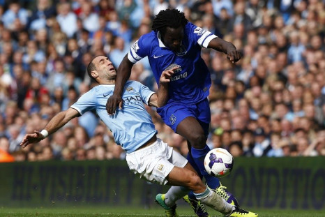 Lukaku Zabaleta Everton Manchester City