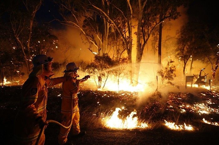 The massive fire has destroyed more than 30,000 hectares including 200 homes (Reuters)