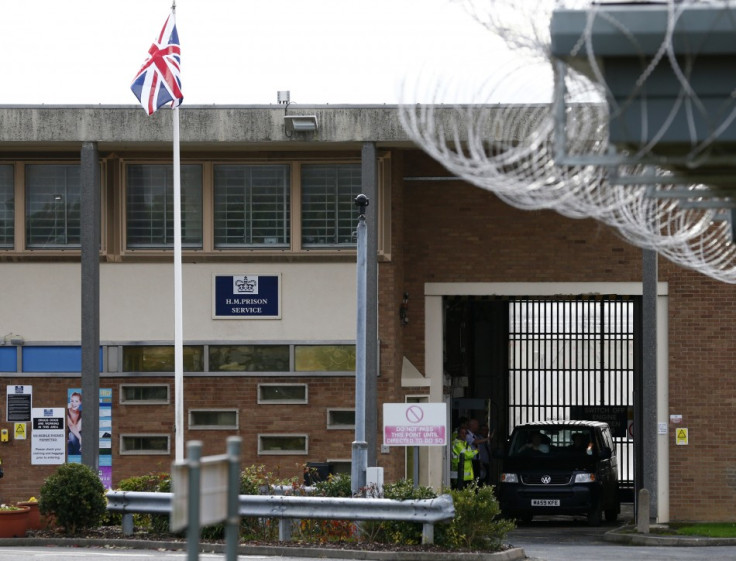 A van carrying radical Islamist cleric Abu Qatada leaves Long Lartin prison in Worcestershire.