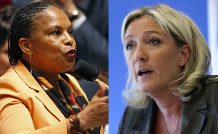 Taubira Le Pen racism