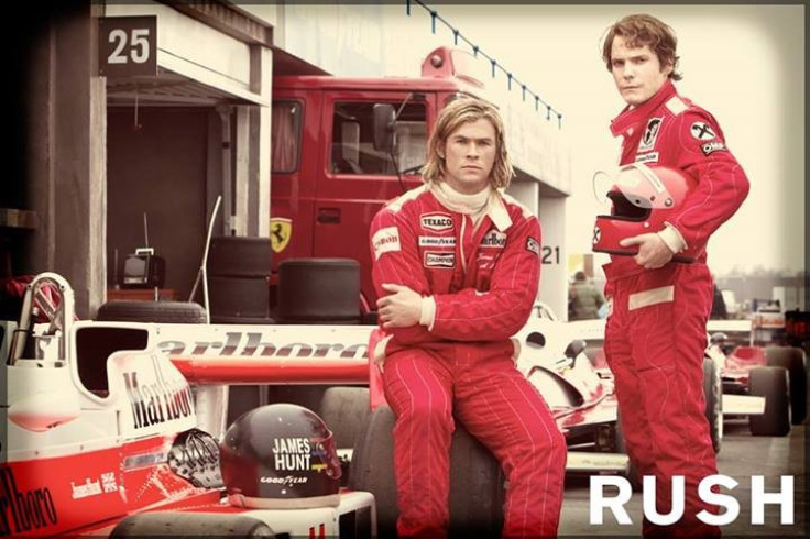 Rush starring Daniel Brühl and Chris Hemsworth