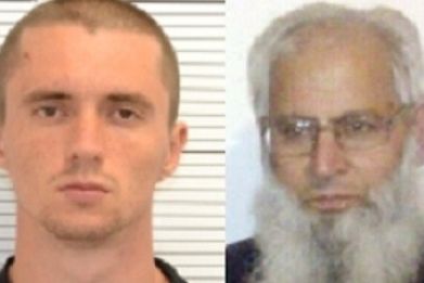 Pavlo Lapshyn (L) killed Mohammed Saleem  as part of his plan to to “increase racial conflict” in the area (West Midlands Police)
