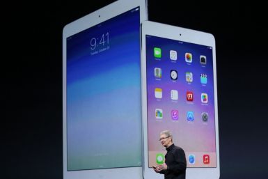 Apple Inc CEO Tim Cook Speaks About the New iPad Air and the iPad Mini with Retina Display