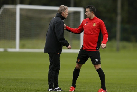Moyes Van Persie Manchester United