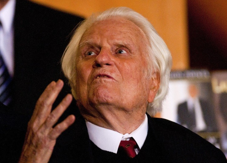 Billy Graham predicts the Rapture is coming with the return of Christ to Earth, soon PIC: Reuters