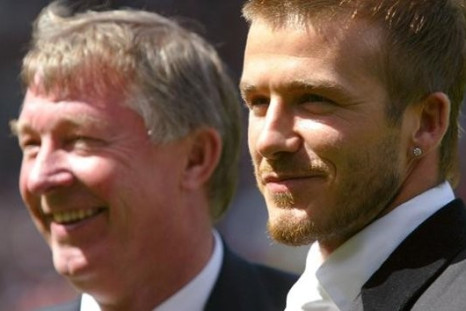 Alex Ferguson and David Beckham