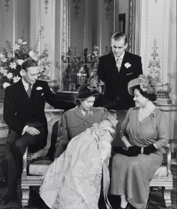 Prince Charles on his christening day in 1948. (Photo: Clarence House)