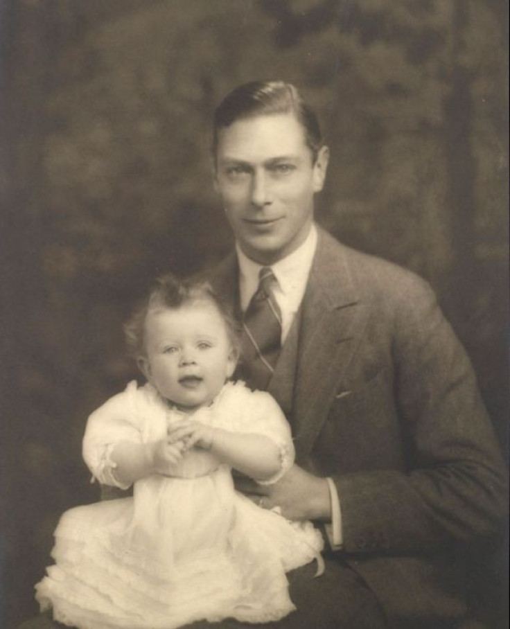 The Duke of York (King George VI) and Princess Elizabeth (The Queen) in 1926. (Photo: Clarence House)