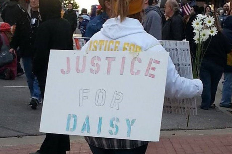 The "Justice for Daisy" rally arrived one day after a special prosecutor was named to review the case (Facebook)
