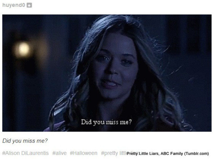 Alison DiLaurentis Shows Up Alive in “Pretty Little Liars” Season 4, Episode 13