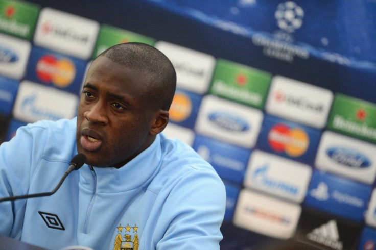 Manchester City player Yaya Toure seemed gloomy about ability to UEFA to get tough on racism PIC: Reuters