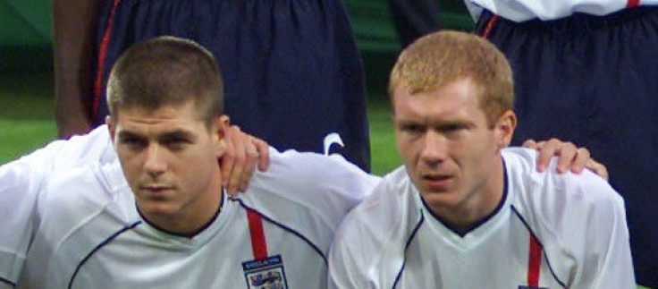 Steven Gerrard and Paul Scholes