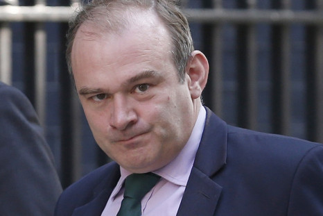 Energy and climate change secretary Ed Davey