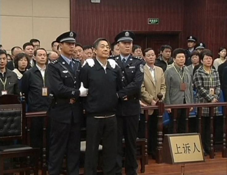 China court rejects Bo Xilai's appeal