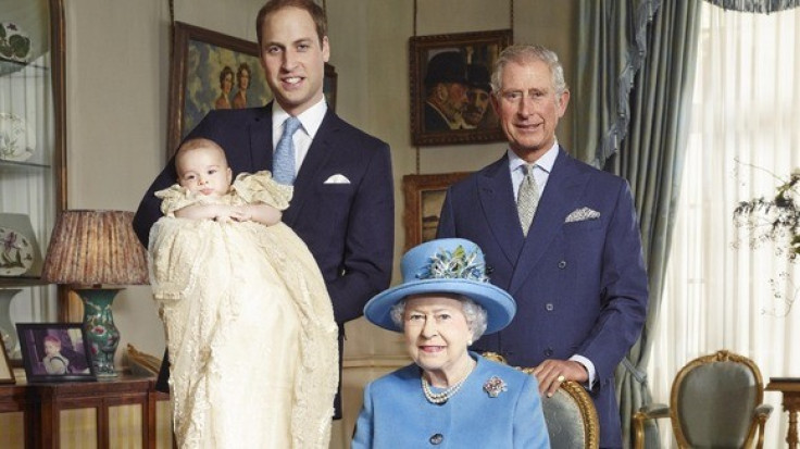 The Queen has been pictured with three future kings. (Credit: Jason Bell/Camera Press)
