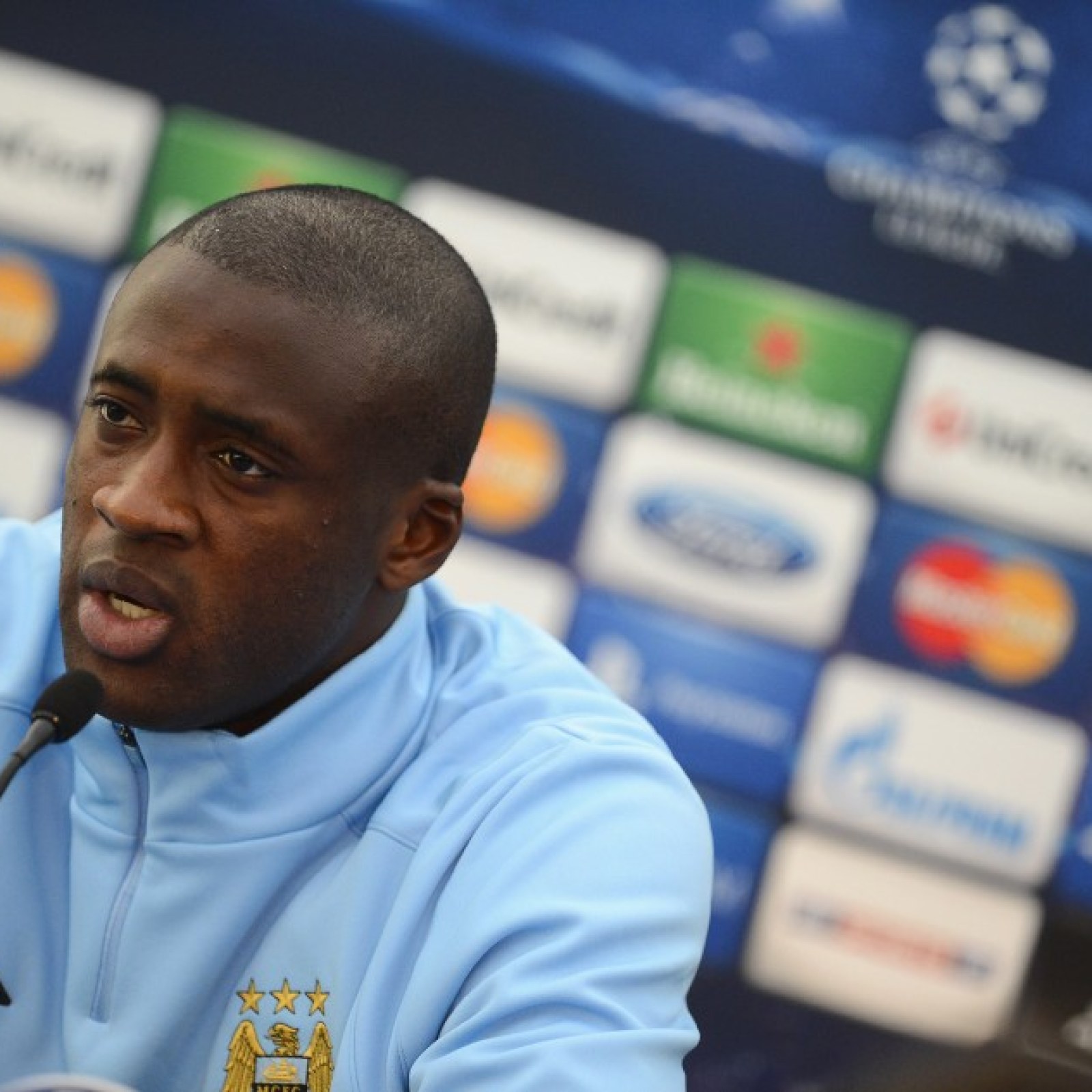 Yaya Toure Face