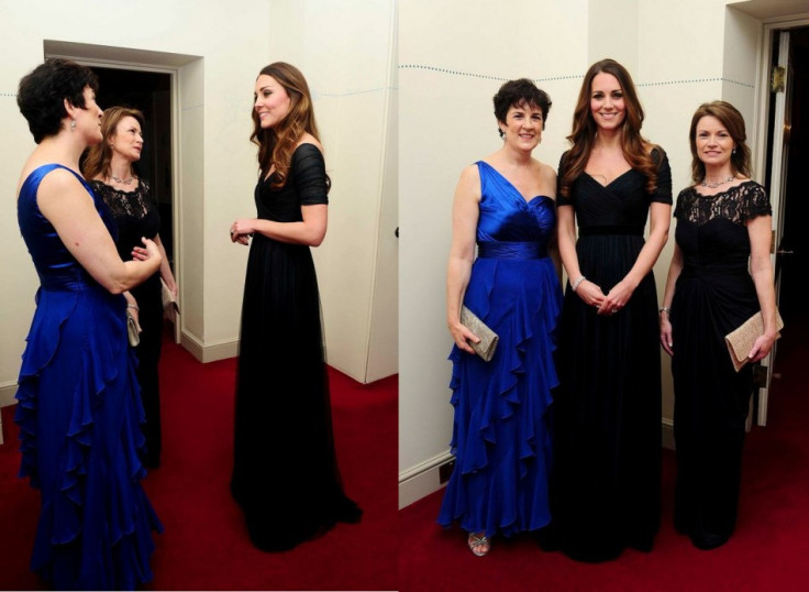 Always a head turner, Kate Middleton stole the show at charity gala.(Photo: Reuters)