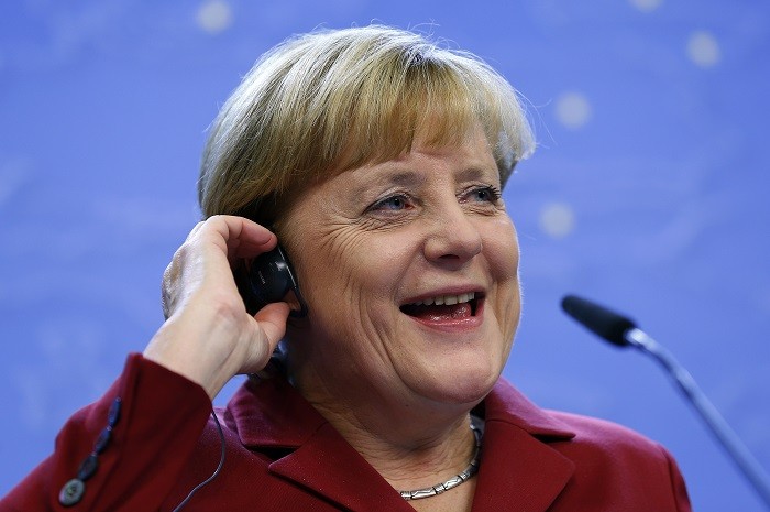 Merkel accused the US of an unacceptable breach of trust on Thursday after allegations that her personal mobile phone was bugged..