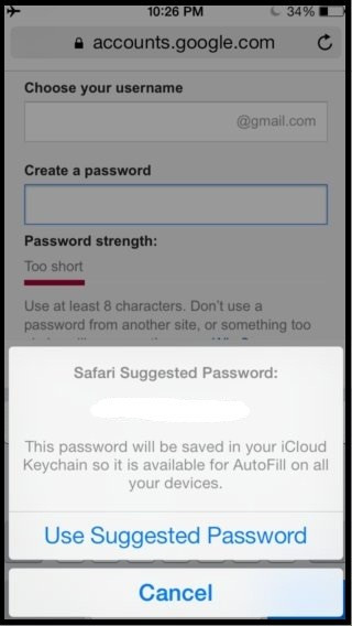 iCloud Keychain