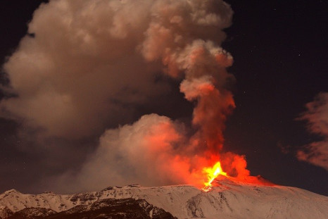 Mount Etna, Europe's tallest and most active volcano, erupts for the 14th time.