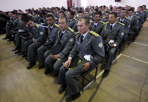 Newly graduated Afghan army officers in Kabul. Newly graduated Afghan army officers in Kabul.