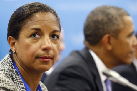 US National Security Adviser Susan Rice