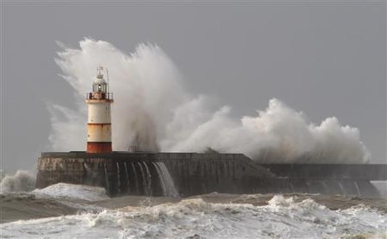 Storm St Jude batters southern Britain